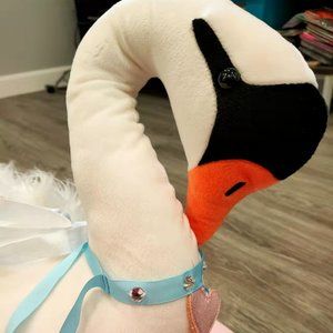 Gillians Closet White Swan Costume kids age 3-7 Cosplay Halloween/ plush NWT